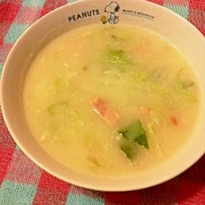 シチュールーで簡単！白菜のうまうまスープ